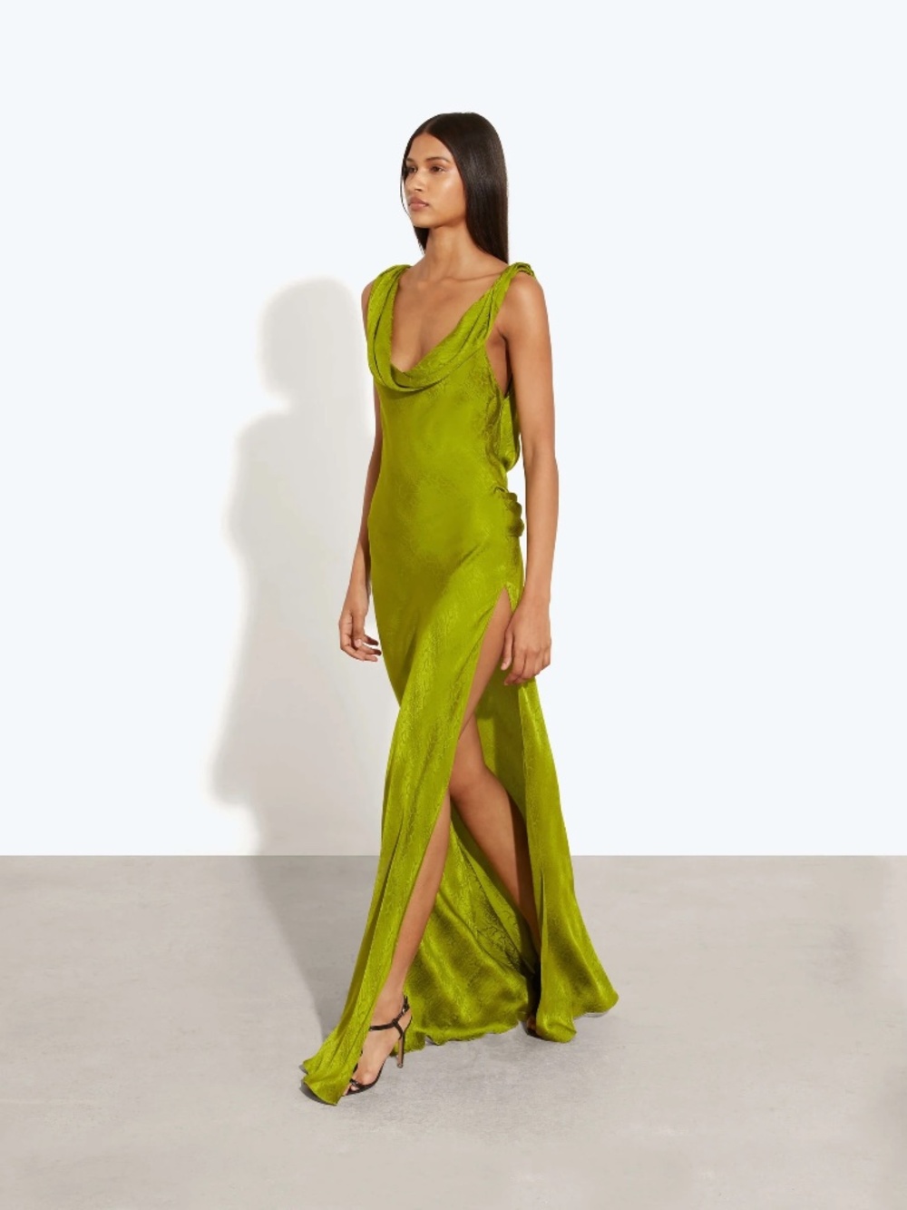 NAVARRA DRESS LIME